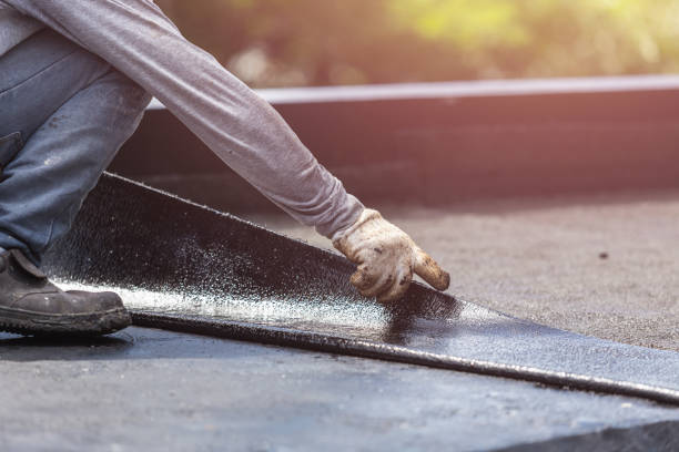 Professional Waterproofing technician working in Greenville, IN